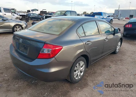 2012 Honda Civic Lx from USA, damaged, VIN 2HGFB2F59CH504602